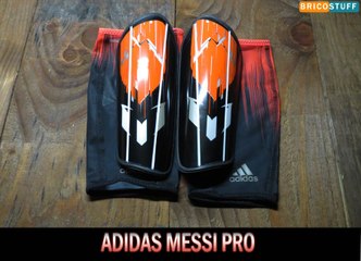 Protège-tibias Adidas Messi 10 Pro Solar Red/Core 6 -AH7783