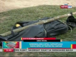 BP: Nawawalang CAFGU, natagpuang nakalibing at tadtad ng saksak