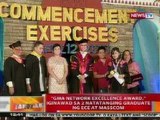 BT: 'GMA Network Excellence Award', iginawad sa 2 natatanging graduate ng ECE at Masscom