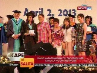 KB: Ilang natatanging college graduate, kinilala ng GMA Network