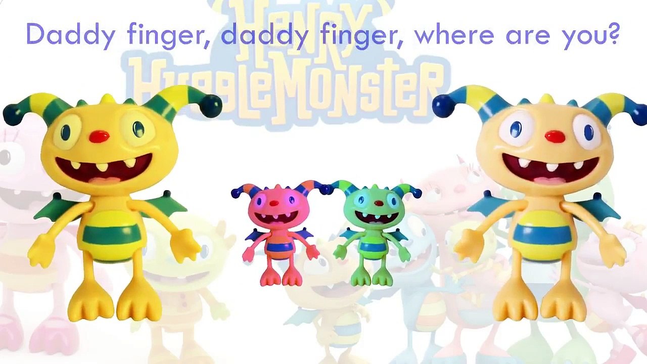 Henry Hugglemonster Finger Family Song Daddy Finger Nursery Rhymes 2