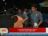 UB: Lalaking nagnakaw umano ng ATM card, arestado sa Malabon
