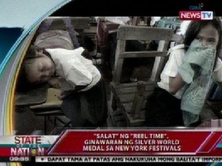 SONA: Reel Time, pinarangalan sa NY Festivals