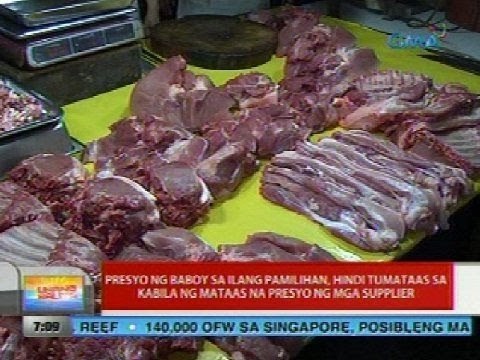 UB: Presyo ng baboy sa ilang pamilihan, hindi tumataas sa kabila ng mataas na presyo ng mga supplier