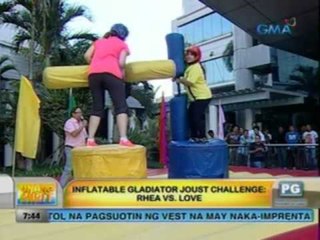 Unang Hirit: Inflatable Gladiator Joust Challenge