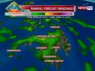 BT: Pag-ulan, posibleng maranasan sa ilang bahagi ng bansa ngayong araw