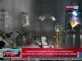 NTVL: Cremated remains ng mountaineer na si Victor Joel Ayson, ililibing na ngayong araw