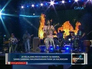 Saksi: 20 rock bands, nagrakrakan sa Earth Day Jam 2013