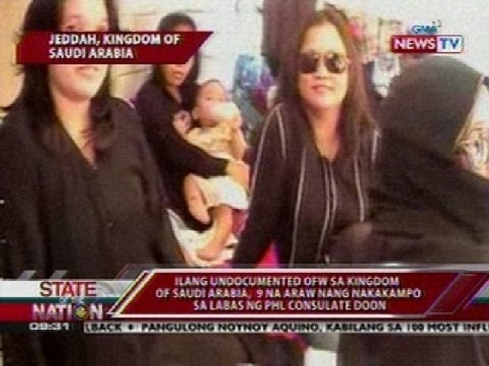 2,000 OFWs na nagkakampo sa labas ng konsulada ng Pilipinas sa Saudi Arabia, umaapela ng tulong