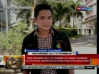 24 Oras: Jaypee Santos, umaasang maayos nila ni Janine Tugonon ang kanilang relasyon
