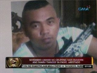 24 Oras: Miyembro umano ng grupong nais buhayin ang shabu tiangge sa Pasig, arestado