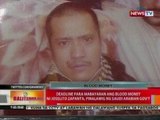 BT: Deadline para mabayaran ang blood money ni Joselito Zapanta, pinalawig ng Saudi Arabian gov't