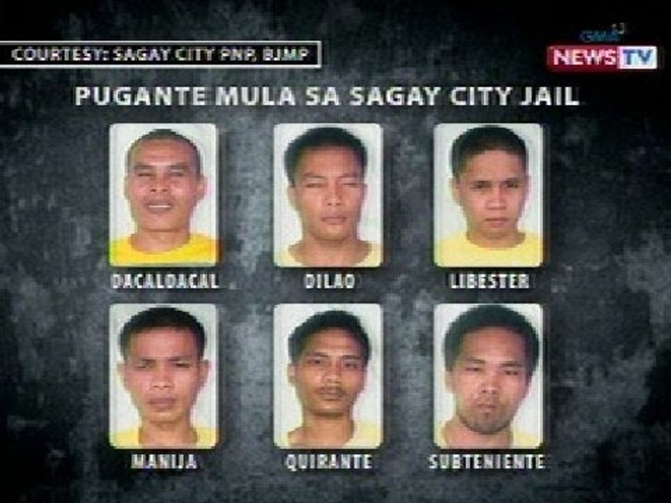 NTG: Mga opisyal ng Sagay City Jail, sinibak na sa pwesto matapos makapuga ang 13 preso