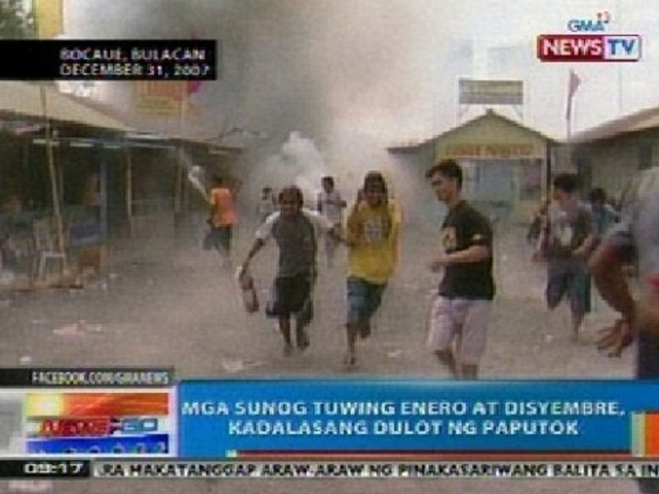 NTG: Trahedya sa ilang pagawaan ng paputok, nangyari na rin nitong mga nakalipas na taon