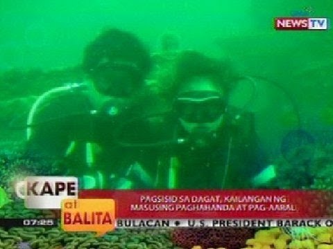 KB: Pagsisid sa dagat, kailangan ng masusing paghahanda at pag-aaral