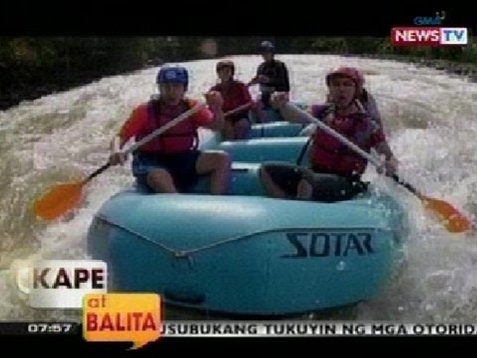 KB: Rafting, sikat na water adventure ngayong sa Davao River