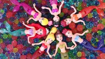 Surprise Eggs Colors Ball Orbeez Spa Swimming Little Mermaid Ariel Color Change Doll Toys YouTube