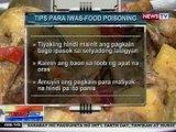 NTG: Tips para iwas-food poisoning