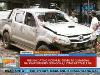 UB: Misis ni dating VP Guingona na si Mayor Ruth Guingona, ligtas at stable na