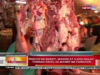 Download Video: BT: Presyo ng baboy, manok at ilang gulay, tumaas dahil sa mainit na panahon