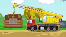 Cartoons für Kinder: Der Lastwagen Wir bauen einen Strasse Der Zeichentrickfilm für Kinder