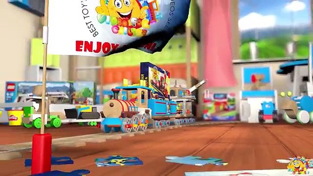 Great Railway Classic Steam Train Toys VIDEO FOR CHILDREN
