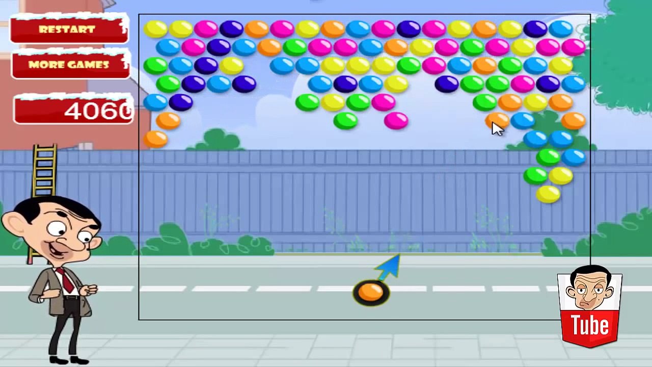 ᴴᴰ ღ Mr Bean Bubble Shooter Game ღ - Mr Bean Games for Kids - Baby Games (ST)