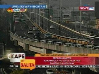 KB: Karambola ng 6 na sasakyan sa Osmeña highway