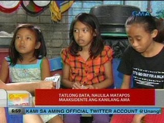 UB: Tatlong bata, naulila matapos maaksidente ang kanilang ama (Bulacan)
