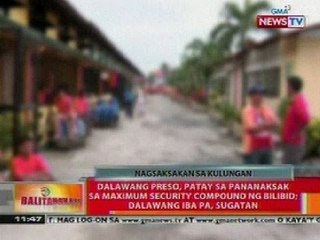 BT: 2 preso, patay sa pananaksak sa maximum security compound ng Bilibid