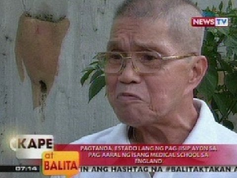 KB: Pagtanda, estado lang ng pagiisp ayon sa pag-aaral ng isang medical school sa England