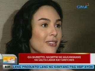 UB: Gia Barretto, nagbitiw ng maaanghang na salita vs Gretchen
