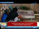 UB: 1 taong na gulang na bata sa Maguindanao, patay matapos mahulog habang karga ng ina