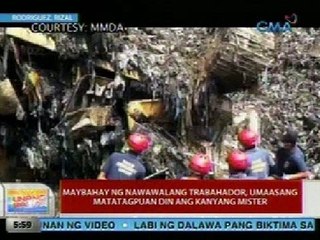 UB: 3 sa 4 na nawawalang trabahador sa Rodriguez landfill, natagpuan na