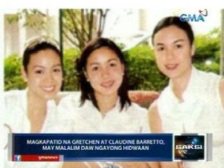 Saksi: Gretchen at Claudine Barretto, may malalim daw ngayong hidwaan