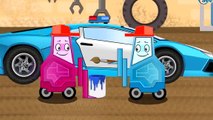 Autos für Kinder der Lastwagen und der Kran Kinderfilm deutsch Cartoon für Kinder