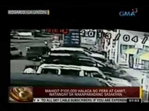 24 Oras: Mahigit P100,000 halaga ng pera at gamit, natangay sa