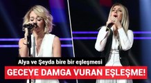 Alya ve Şeyda Kasap Erbaş bire bir eşleşmesi İzle - O Ses Türkiye