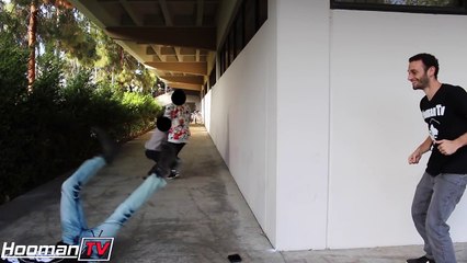 HALLOWEEN SCARE PRANK - GETTING SHOT IN PUBLIC