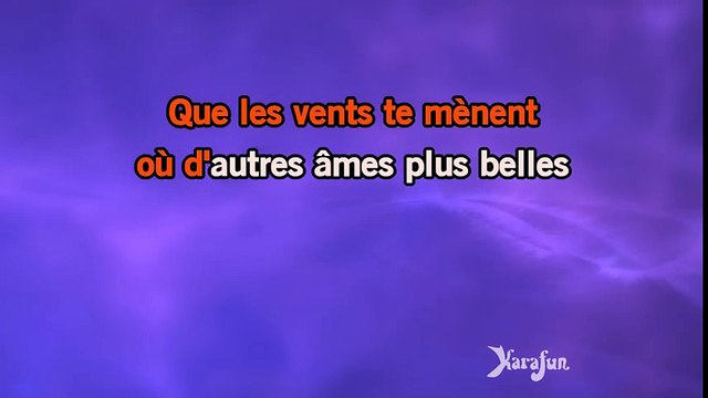 Karaoké: Puisque tu pars - Jean-Jacques Goldman