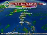 NTG: Hilagang Luzon, makakaranas ng mahihina hanggang katamtamang ulan ngayong araw