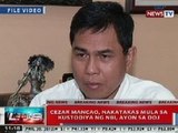 NTVL: Cezar Mancao, nakatakas mula sa kustodiya ng NBI, ayon sa DOJ