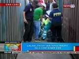 BP: Lalaki sa Cebu City, patay matapos maipit sa 2 container van