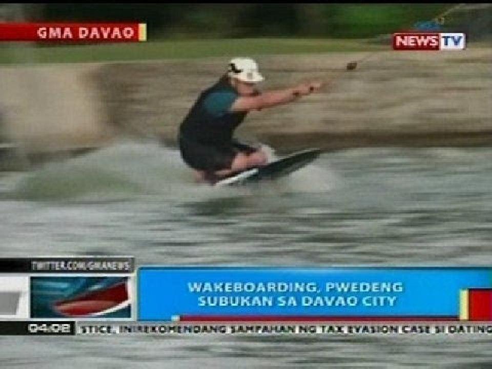 BP: Iba't ibang water sports sa Davao at Danao City, Cebu, dinarayo