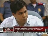 QRT: Cezar Mancao, tumakas mula sa NBI kaning madaling araw