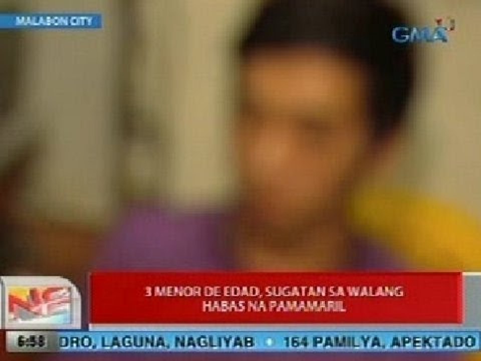 UB: 3 menor de edad sa Malabon City, sugatan sa walang habas na pamamaril