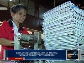 Panukalang batas na magbabawal sa pagkuha ng manggagawa sa takdang panahon lang, nakabinbin