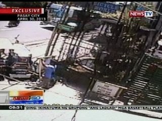 NTG: Tangkang pagnanakaw sa 'no parking' sign, huli sa CCTV (Pasay City)