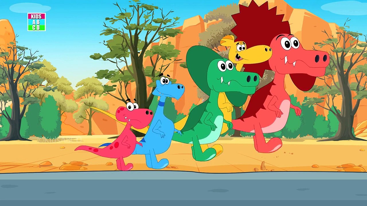 Finger Family Dinosaurs | Finger Family Nursery Rhymes
