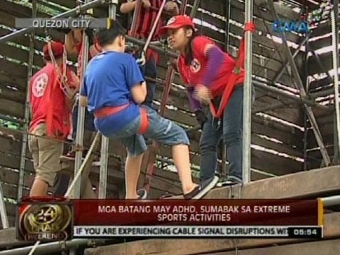 24 Oras: Mga batang may ADHD, sumabak sa extreme sports activities